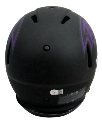 Ed Reed Signed Ravens Eclipse Authentic Full Size