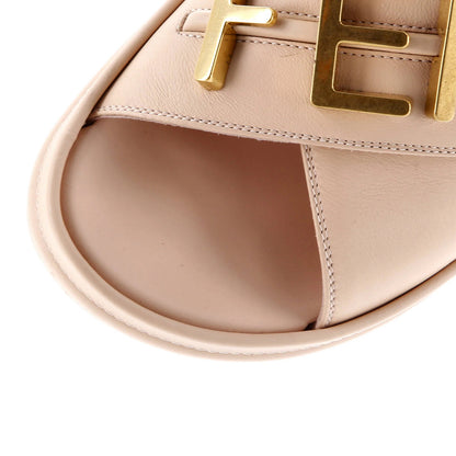 Fendi Women'S Fendigraphy Slide Sandals Leather