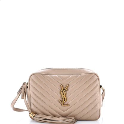 Saint Laurent Lou Camera Bag Matelasse Chevron Leather Small