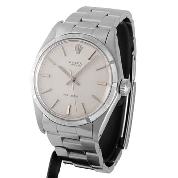 Rolex Oyster 6427 Silver Manual Case Size 34Mm34Mm Men'S Used Watch #31011