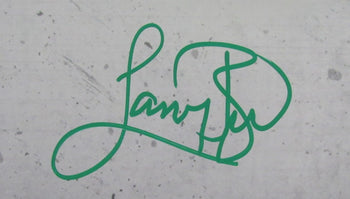 Larry Bird Hof Autographed 16X20 Photo Boston