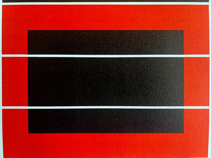 Donald Judd Lithograph Coa Signed Op Numbered In Pencil Crayon 180