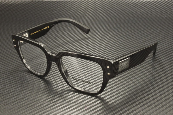 DOLCE & GABBANA DG3405 501 Black Men's 54 mm Eyeglasses