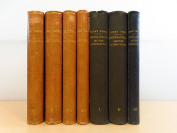 Henry Thode Michelangelo Studies 7-Volume Set (1912-1913, Berlin)