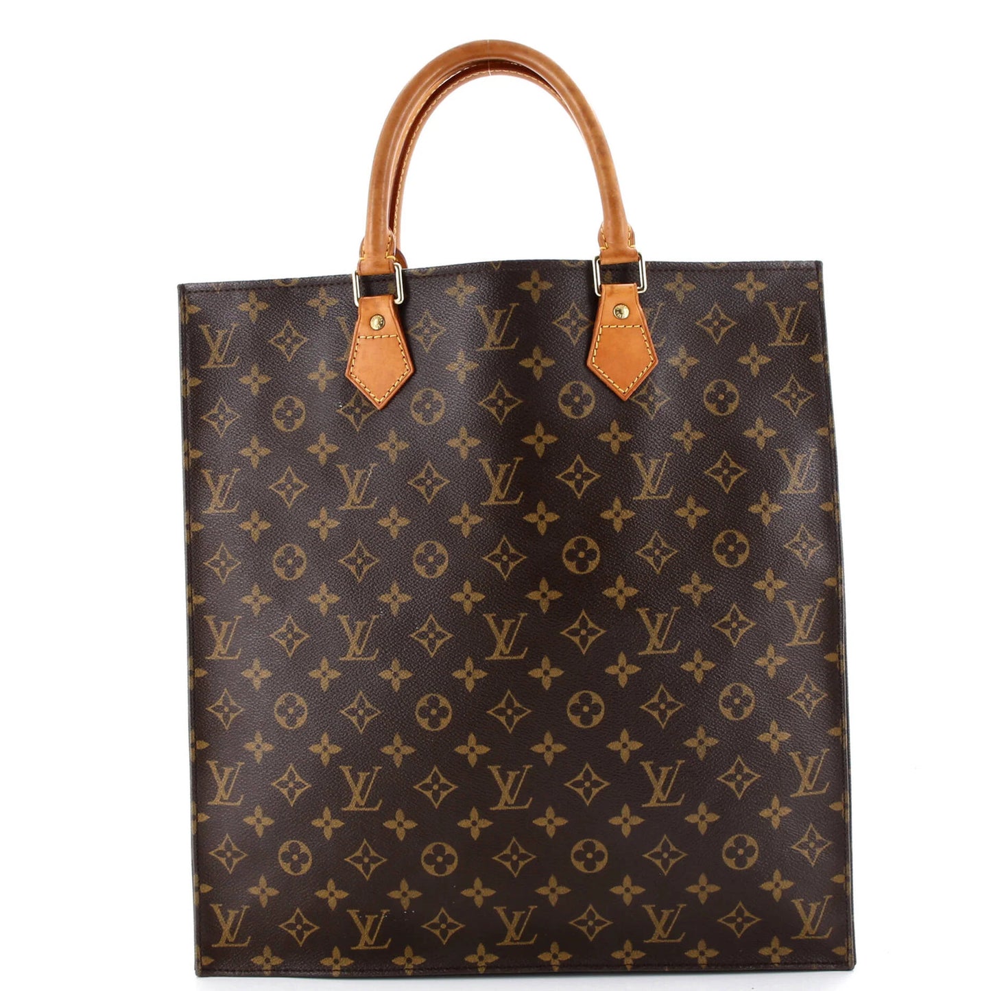 Louis Vuitton Sac Plat Bag Monogram Canvas
