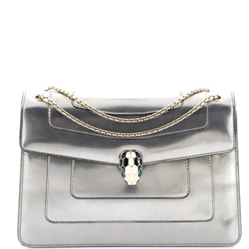 Bvlgari Serpenti Forever Shoulder Bag Patent Medium
