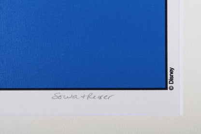 Mickey Mouse Framed Original Silkscreen Sowa & Reiser Disney Signed Numbered