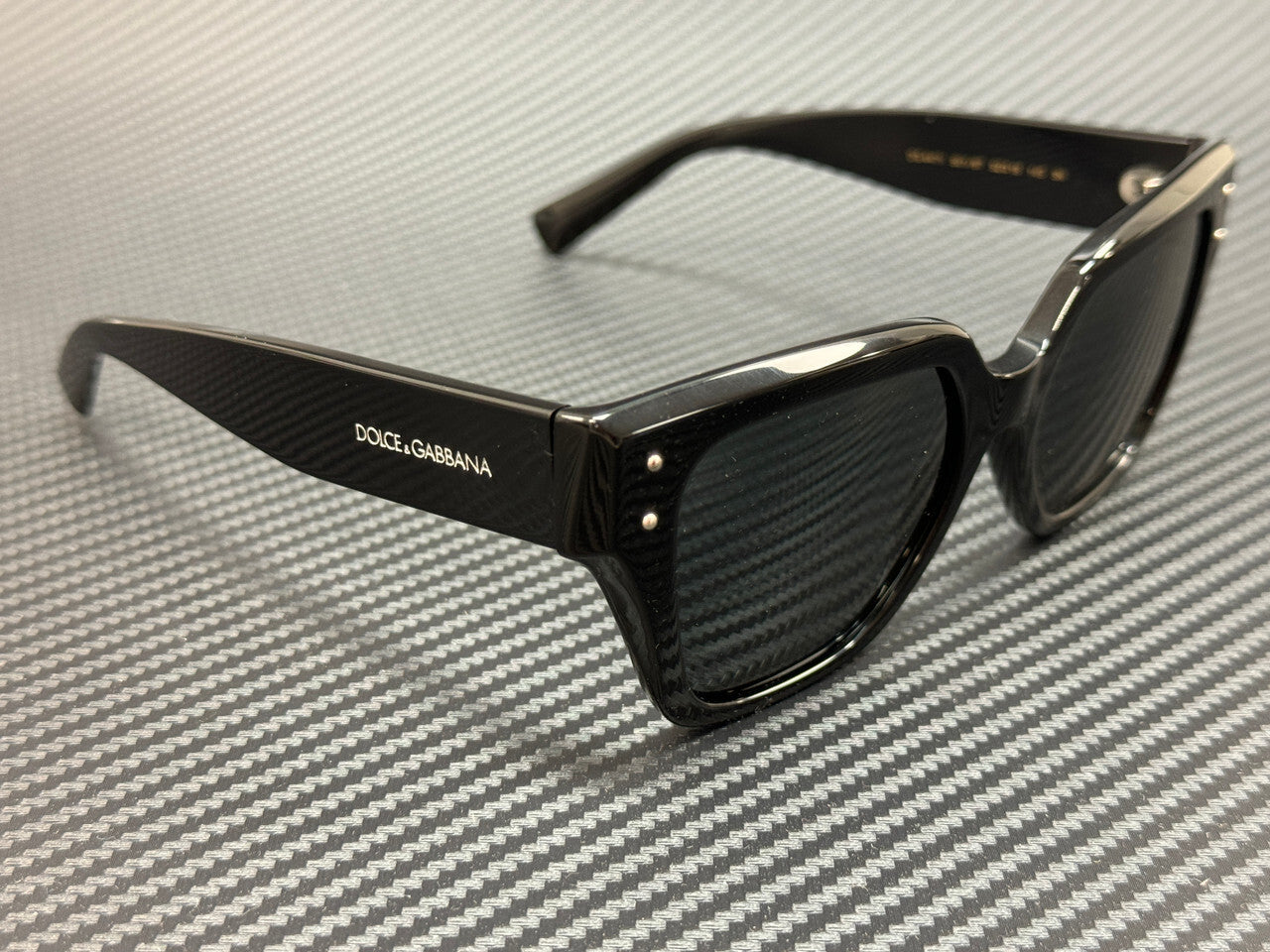 DOLCE & GABBANA DG4471 501 87 Black Grey Women's