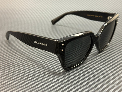 DOLCE & GABBANA DG4471 501 87 Black Grey Women's