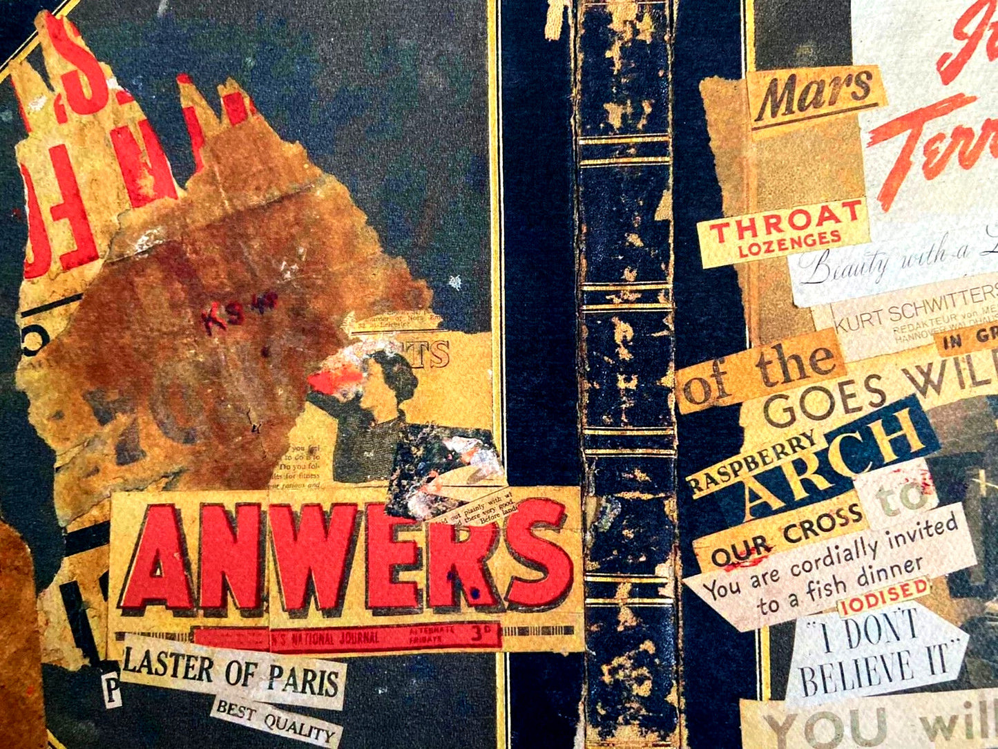 Kurt Schwitters Signed Numbered Coa