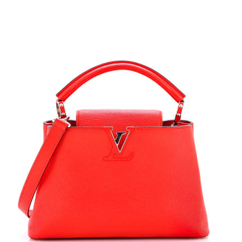 BB Louis Vuitton Capucines Bag Leather