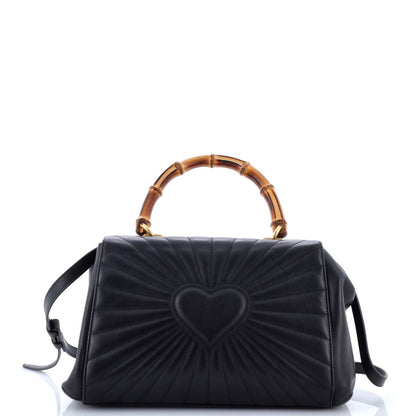 Gucci Queen Margaret Top Handle Bag Quilted Leather Medium