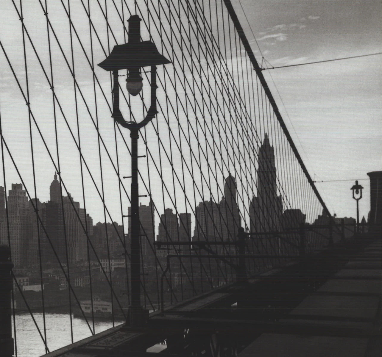 Artist Unknown Across The Brooklyn Bridge, " Offset Lithograph 20