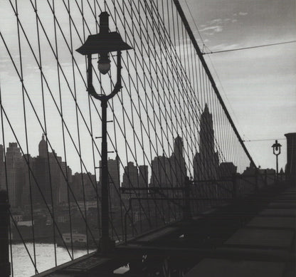 Artist Unknown Across The Brooklyn Bridge, " Offset Lithograph 20