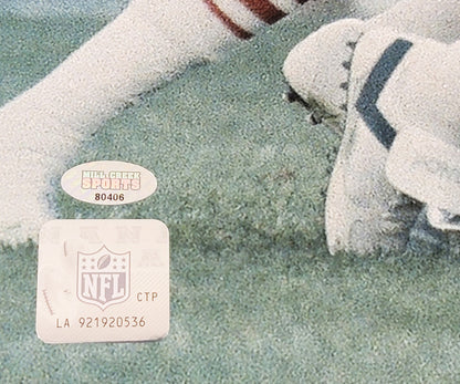 204788 Steve Largent HOF Autographed/ Inscribed Seahawks 16x20 Photo MCS