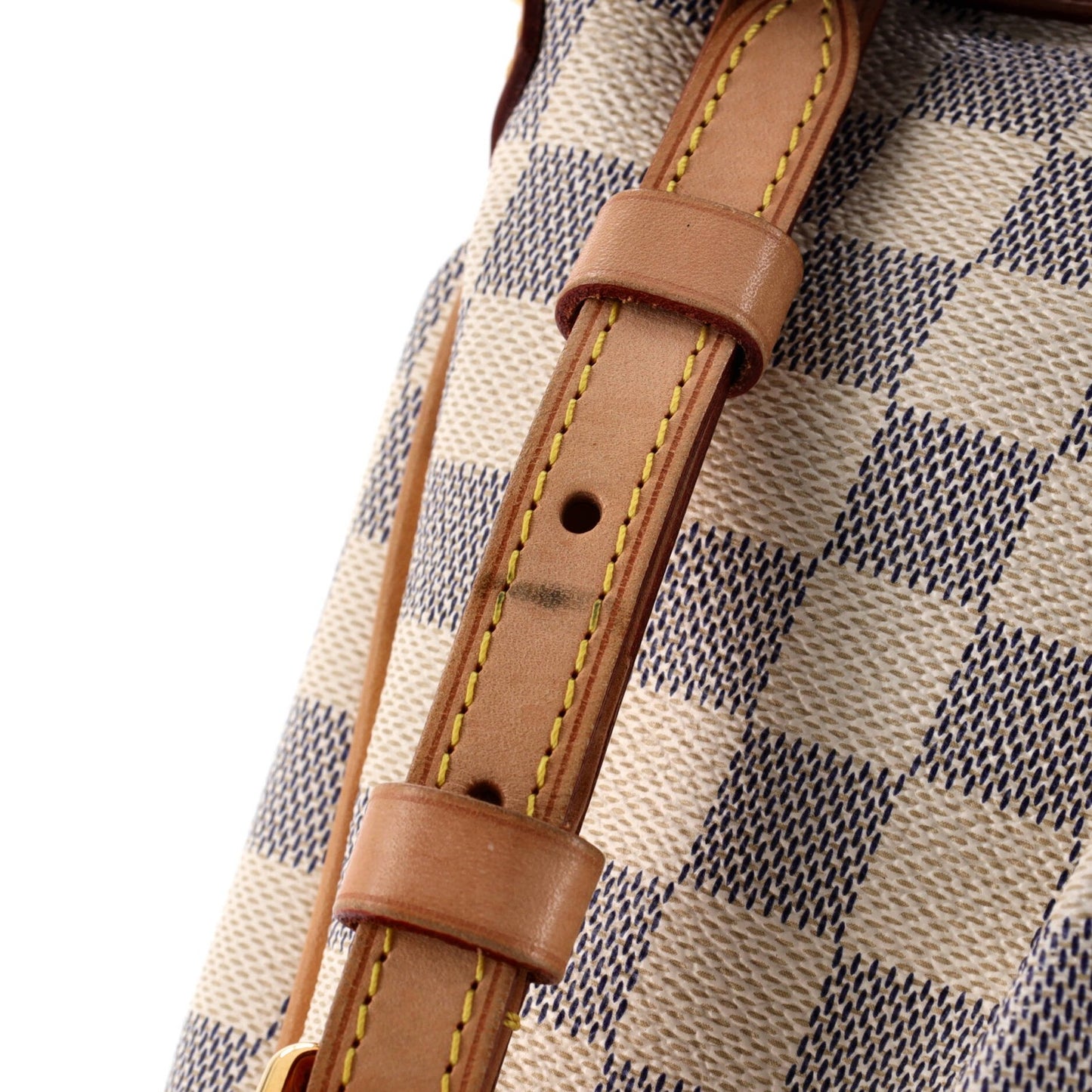 Louis Vuitton Siracusa Handbag Damier Pm