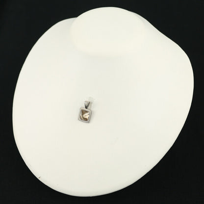 De Beers Talisman Number Pendant Rough-Cut
