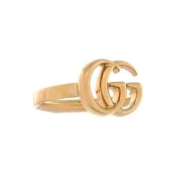 Gucci Running G Signet Ring 18K Yellow Gold