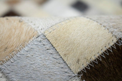 Handcrafted Multicolored Cowhide Leather