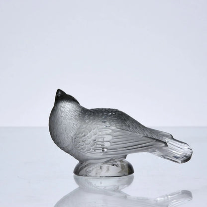 Ren Lalique, 1930 Art Deco sculpture "Chardonneret Moqueur" Vintage Antique