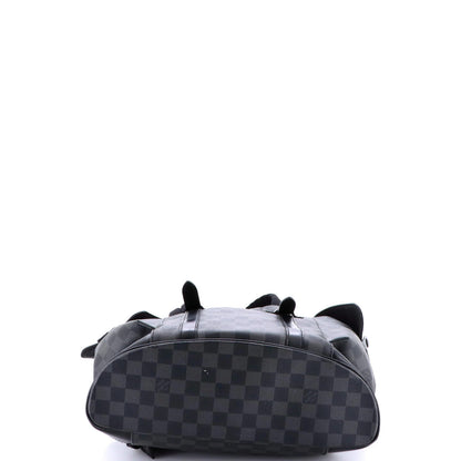 Louis Vuitton Christopher Backpack Damier Graphite Pm