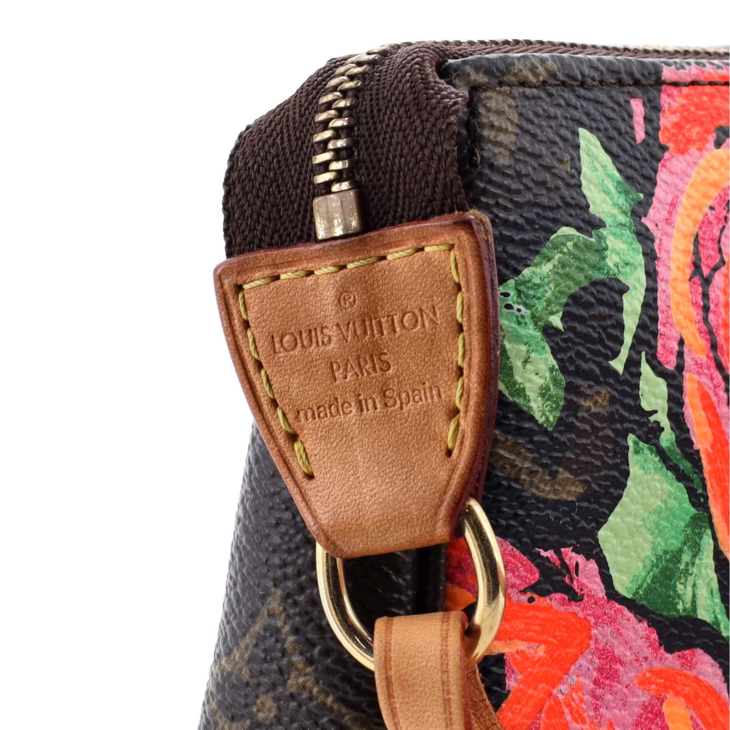 Louis Vuitton Pochette Accessoires Limited Edition Monogram Roses