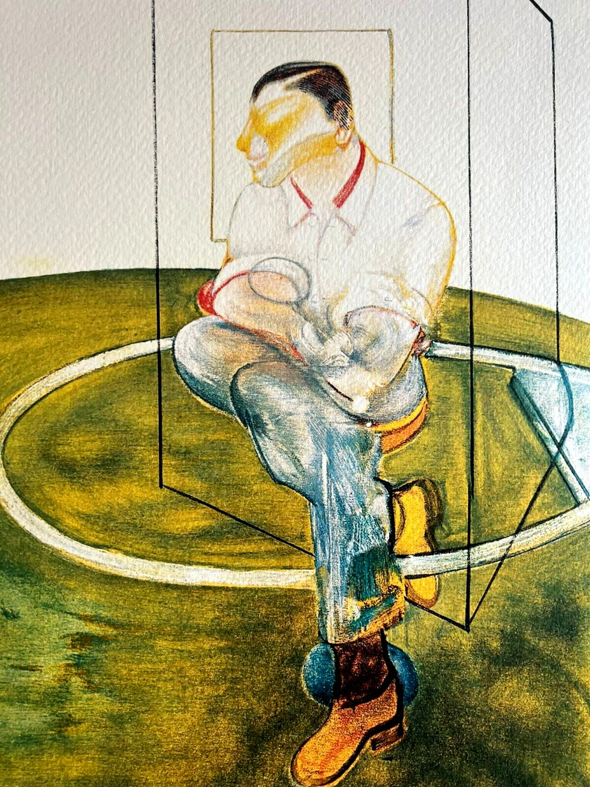 Francis Bacon Lithograph Coa Signed Op Numbered Limited To 275Ex