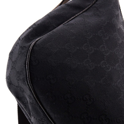 Gucci Saddle Zip Messenger Bag Gg Canvas With Leather Medium