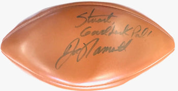 Joe Namath Autographed Wilson Football New York