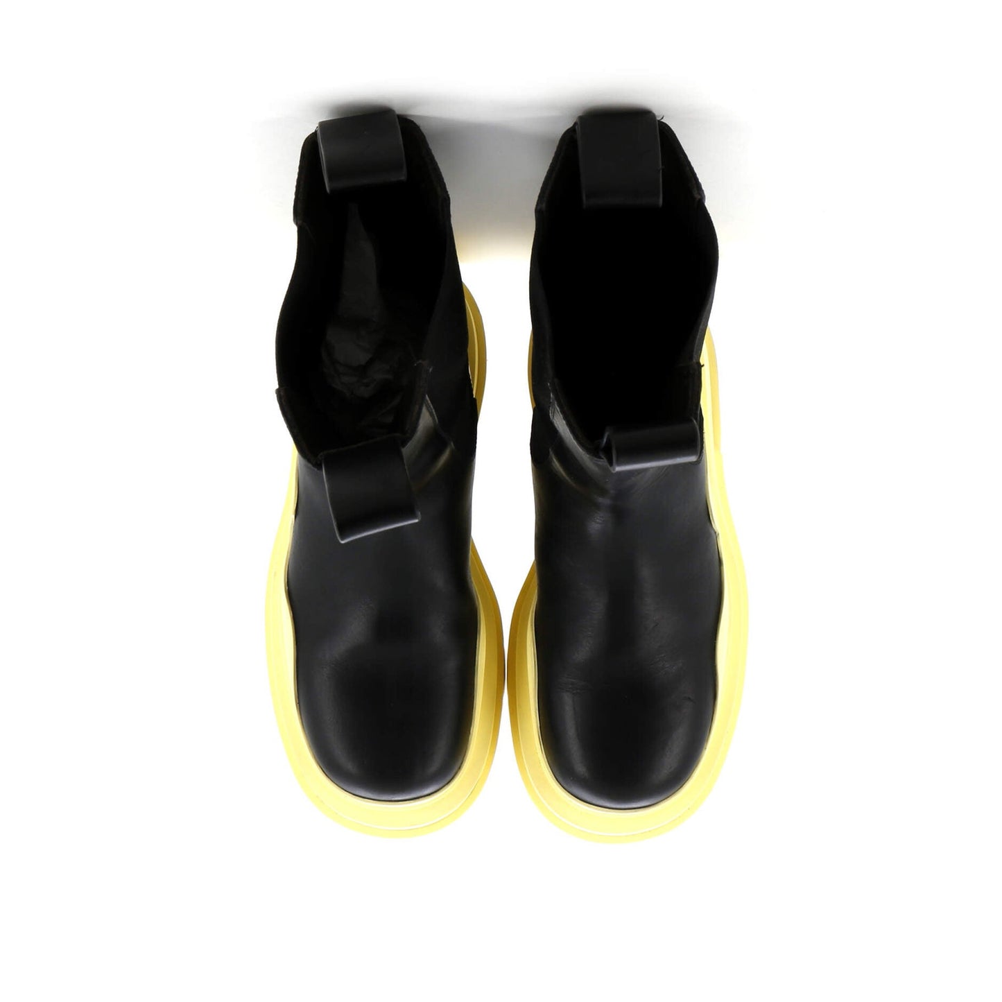 Bottega Veneta Men'S Tire Chelsea Boots Leather And Rubber