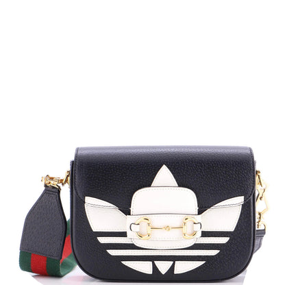 Gucci X Adidas Horsebit 1955 Shoulder Bag Leather Mini