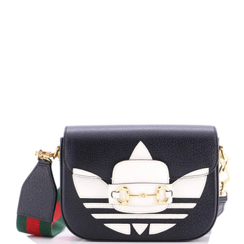 Gucci X Adidas Horsebit 1955 Shoulder Bag Leather Mini