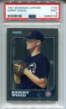 Kerry Wood 1997 Bowman Chrome #183 Psa 9 Card