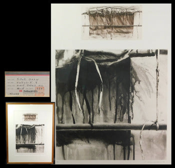 Gerard Titus-Carmel Original Etching Print Narwa Series, Signed Framed