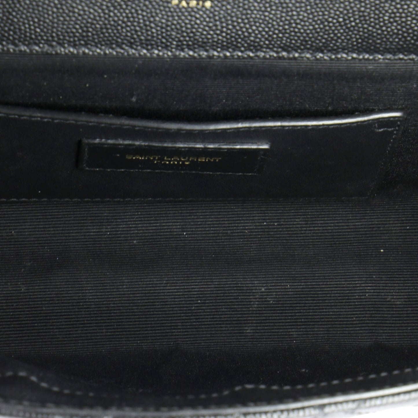 Saint Laurent Classic Monogram Envelope Satchel Mixed Matelasse Leather Small