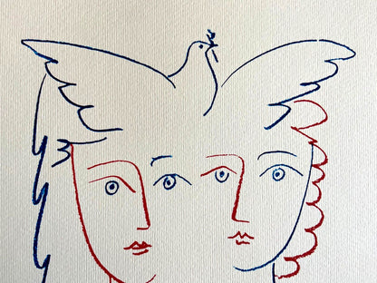 Pablo Picasso Lithograph Coa Signed Numbered By Hand