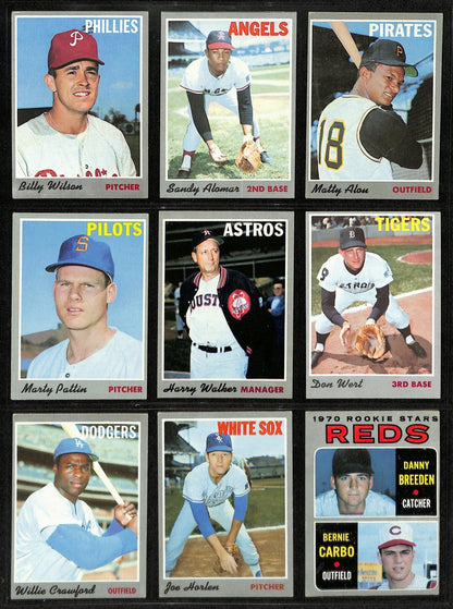 1970 Topps Baseball Card Complete Set (1-720)