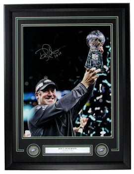 Doug Pederson Eagles Signed/Inscr 16X20 Photo