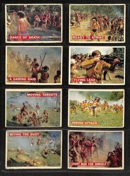 1956 Topps Davy Crockett Card Complete Orange