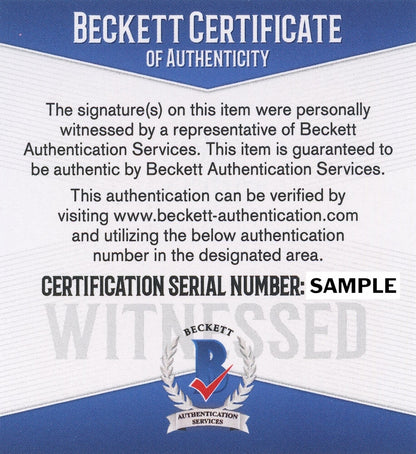 Jerome Bettis Signed Steelers Matte White Full