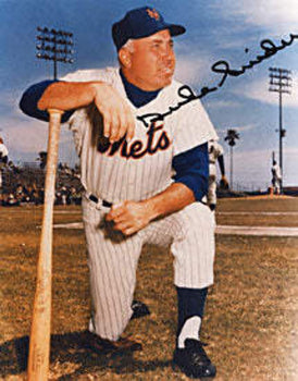 Duke Snider Signed / Autographed New York Mets