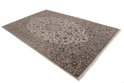Handmade Vintage Oriental Area Rug Classic Floral