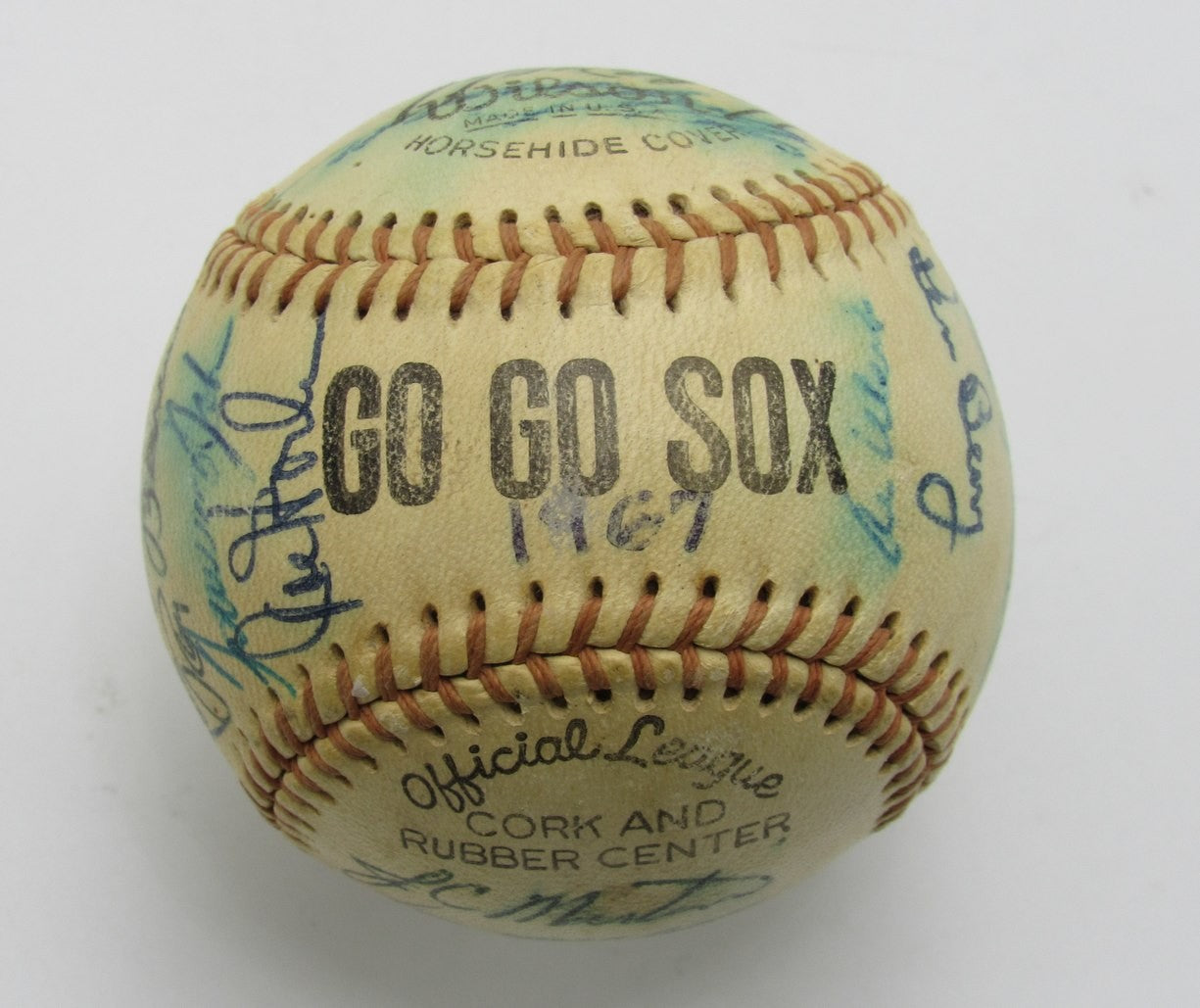 1966 White Sox Team Multi-Signed/Autographed (24) Baseball Wilhelm Hof 196364
