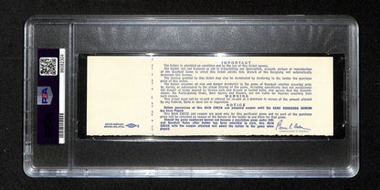 1969 World Series Game 3 Ticket Stub Mets V