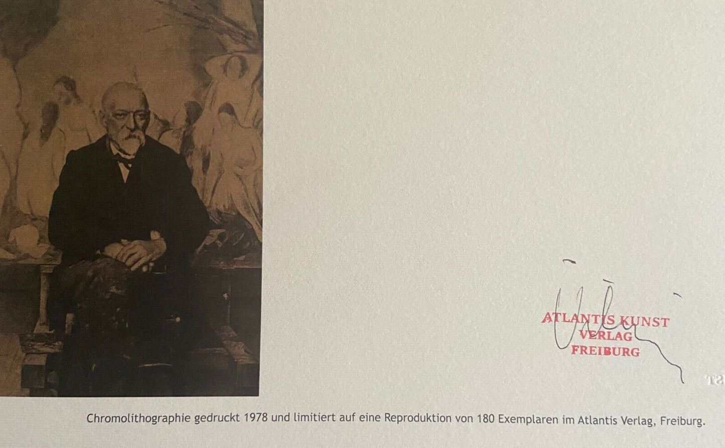 Paul Czanne Lithograph Coa Signed Op Numbered By Hand - Klee Gauguin