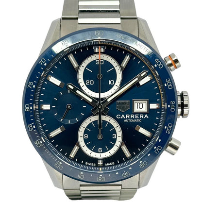 Tag Heuer Carrera Calibre 16 Chronograph Cbm2112.Ba0651 Silverblue