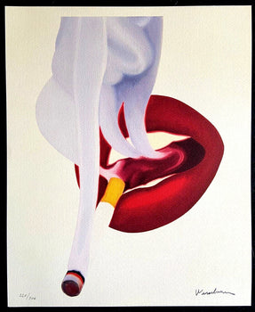 Tom Wesselmann Lithograph Coa Hand Numbered Signed Op Published