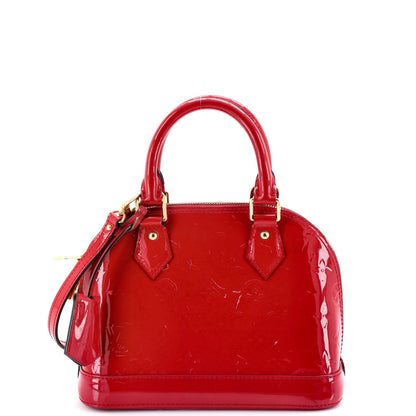 Louis Vuitton Alma Handbag Monogram Vernis Bb