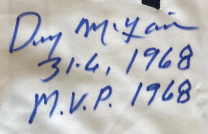 Denny Mclain Autographed "31-6, 1968 Mvp 1968" Detroit Tigers Jersey
