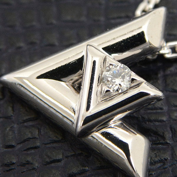 Louis Vuitton Volt One Pm Necklace White Gold Q93806 750Wg